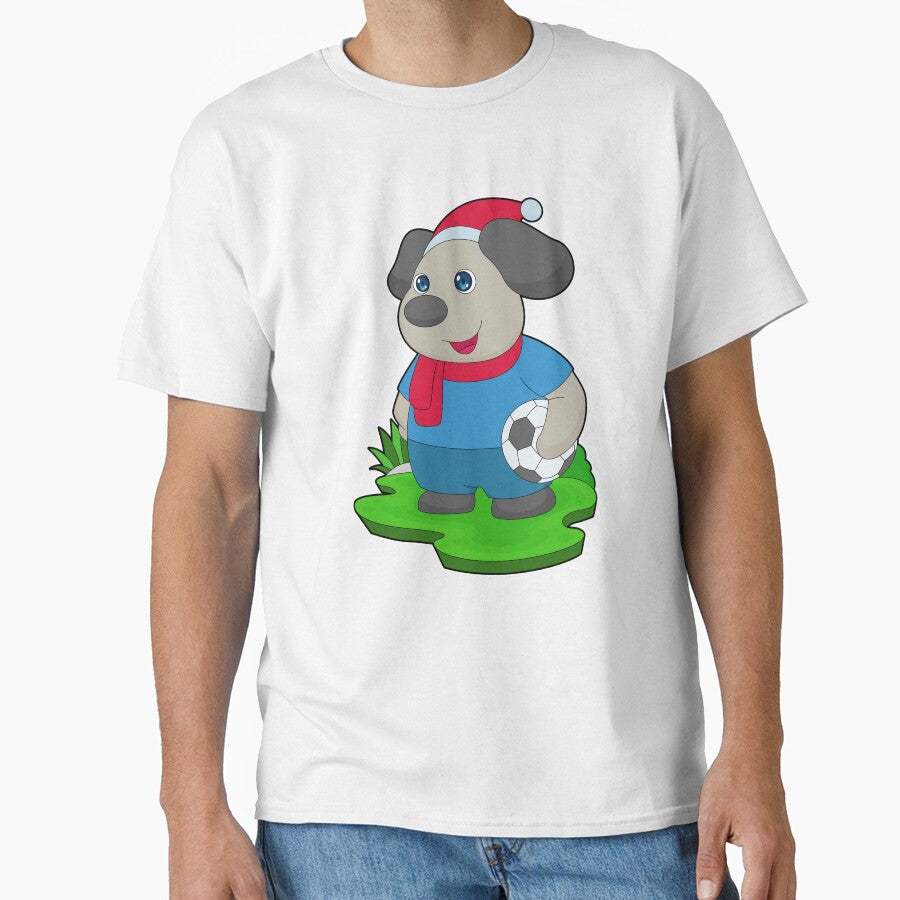 Dog Christmas Soccer by Snabdesign84