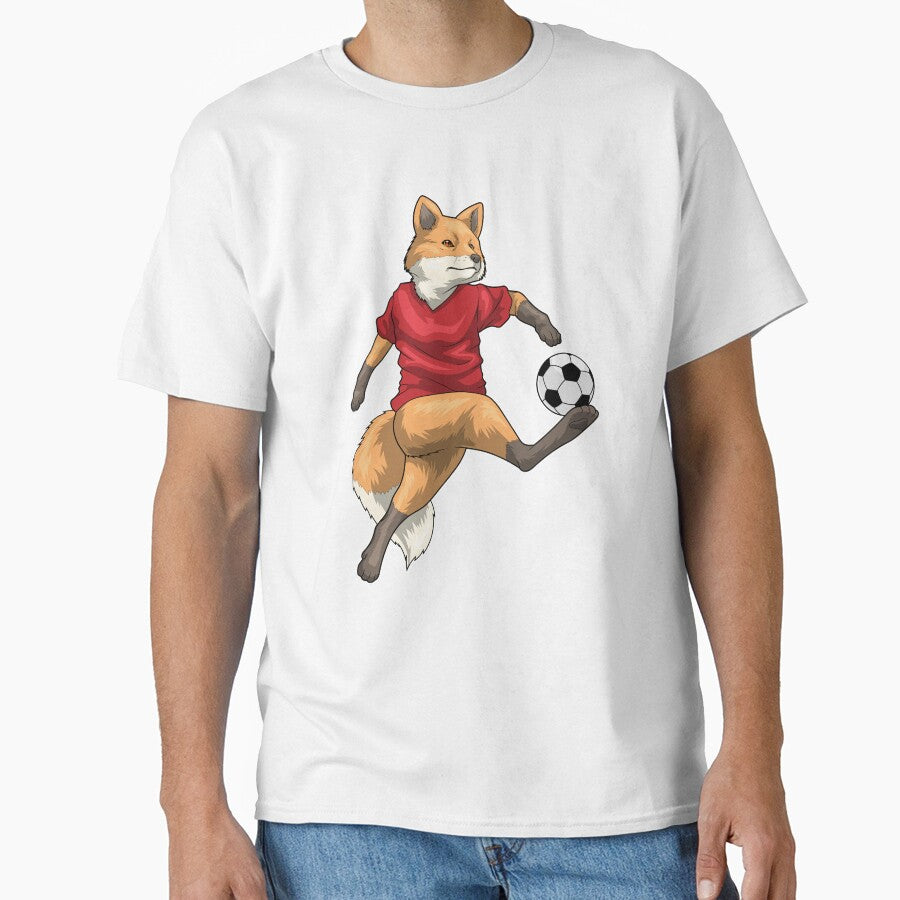 Fox Soccer player Soccer Sports by Snabdesign84