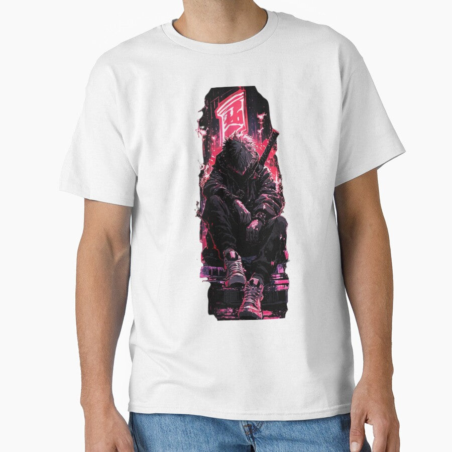 Demon Anime Samurai Manga Dark Fantasy Sakura streetwear by NK Design Lab