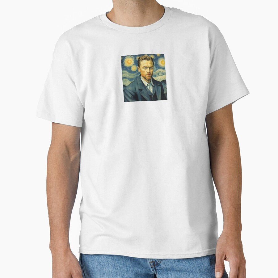 Van Gogh portrait Leonardo DiCaprio by Lapidar