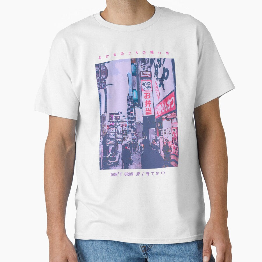 Japanese Streetwear Retro Vibes Aesthetic Tokyo Fashion Short Sleeve by mpnudwos9