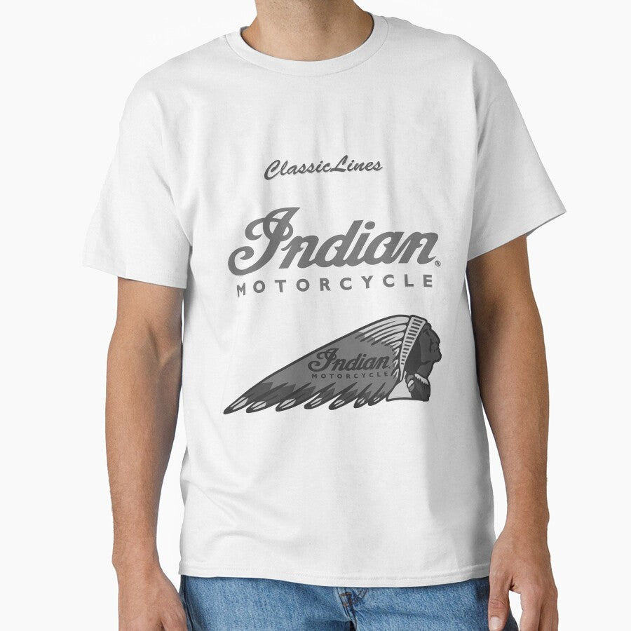 ClassicLines: Vintage Motorcycle Logos: Indian Motorcycle... by CMYmerch