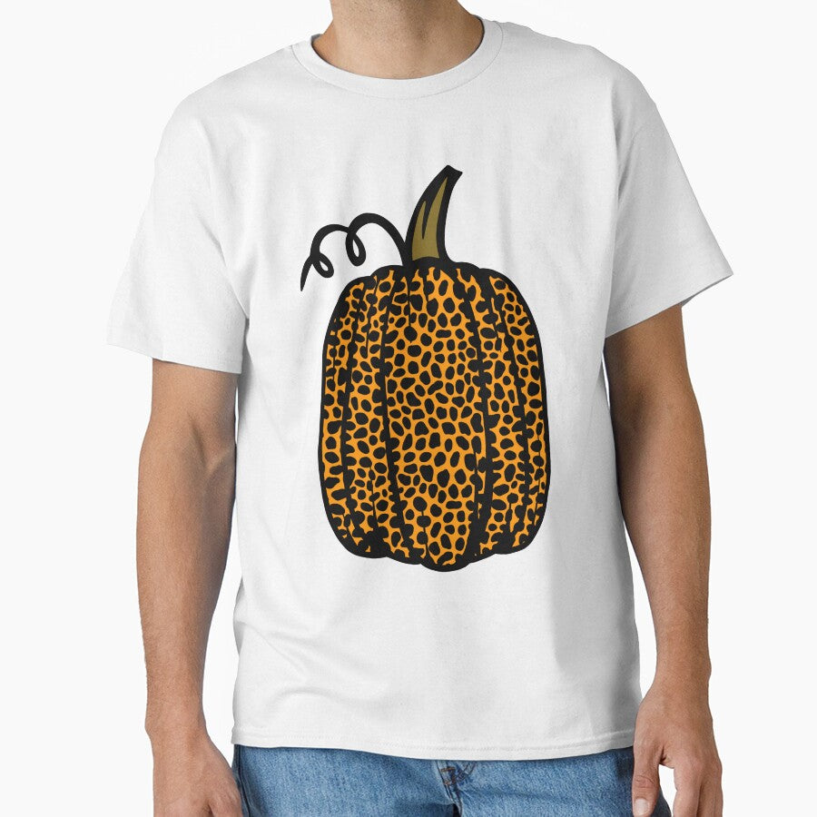 Leopard Print Pumpkin by RunThatApparel