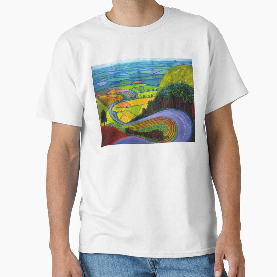 David Hockney - David Hockney - David Hockney (170) - Vibrant California Pool – Pop Art Print Inspired by David Hockney by KirstenShShop