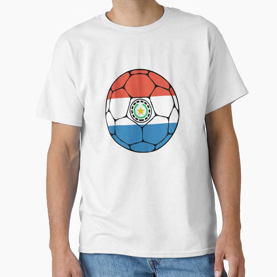 Paraguay Soccer Ball by ehgraphics15