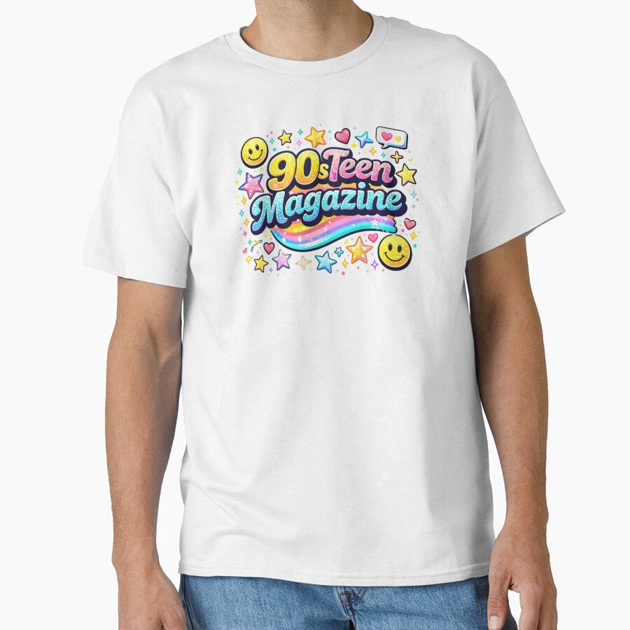90s Teen Magazine Shirt – Retro Pop Culture Nostalgia Tee | Vintage 90s Girl Aesthetic Fashion by MEMORY-LN-Tees