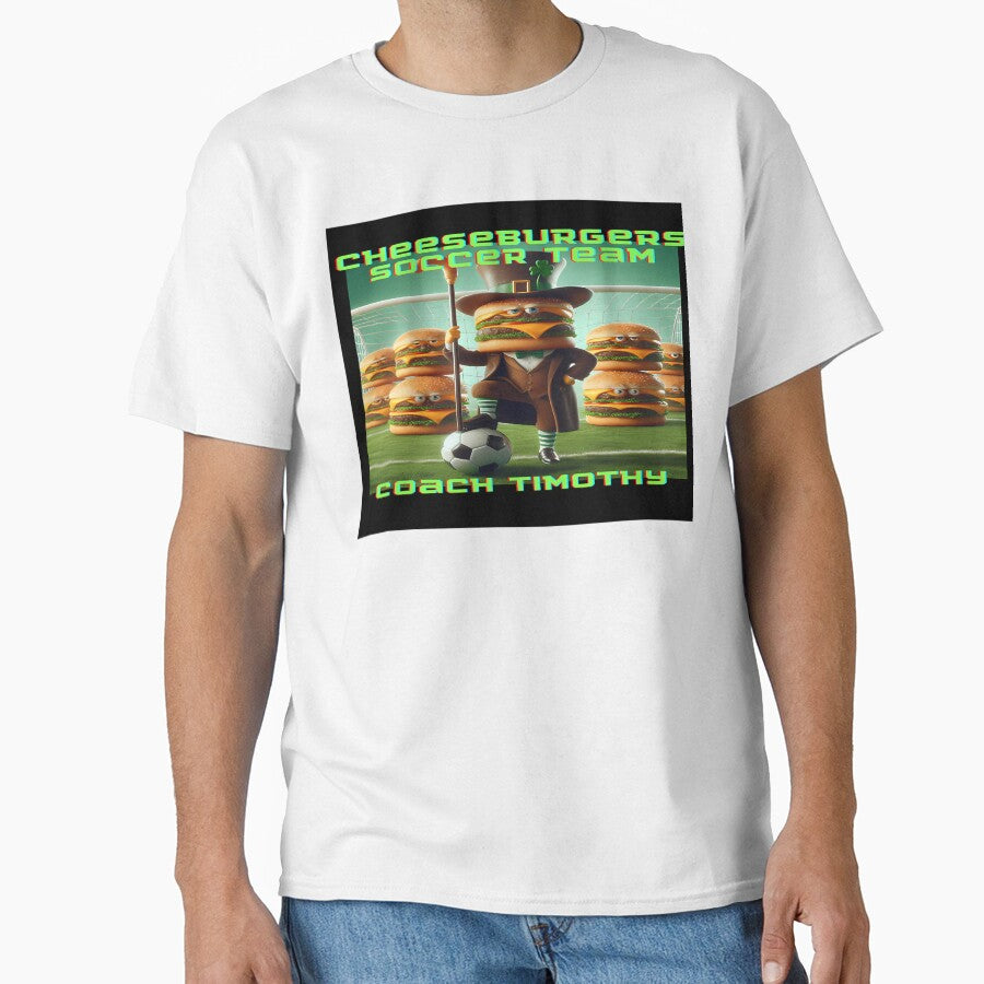 Cheeseburgers Soccer Team Coach Timothy by HeleneCollins