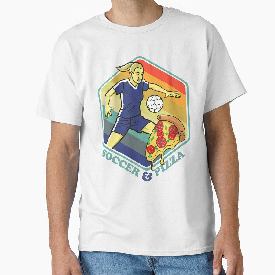 Soccer Girl Football Pizza by TheAplus