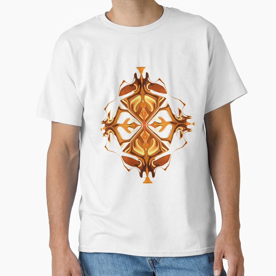 Kallexos-Design- Brown Geometric - positive energy by Kallexos