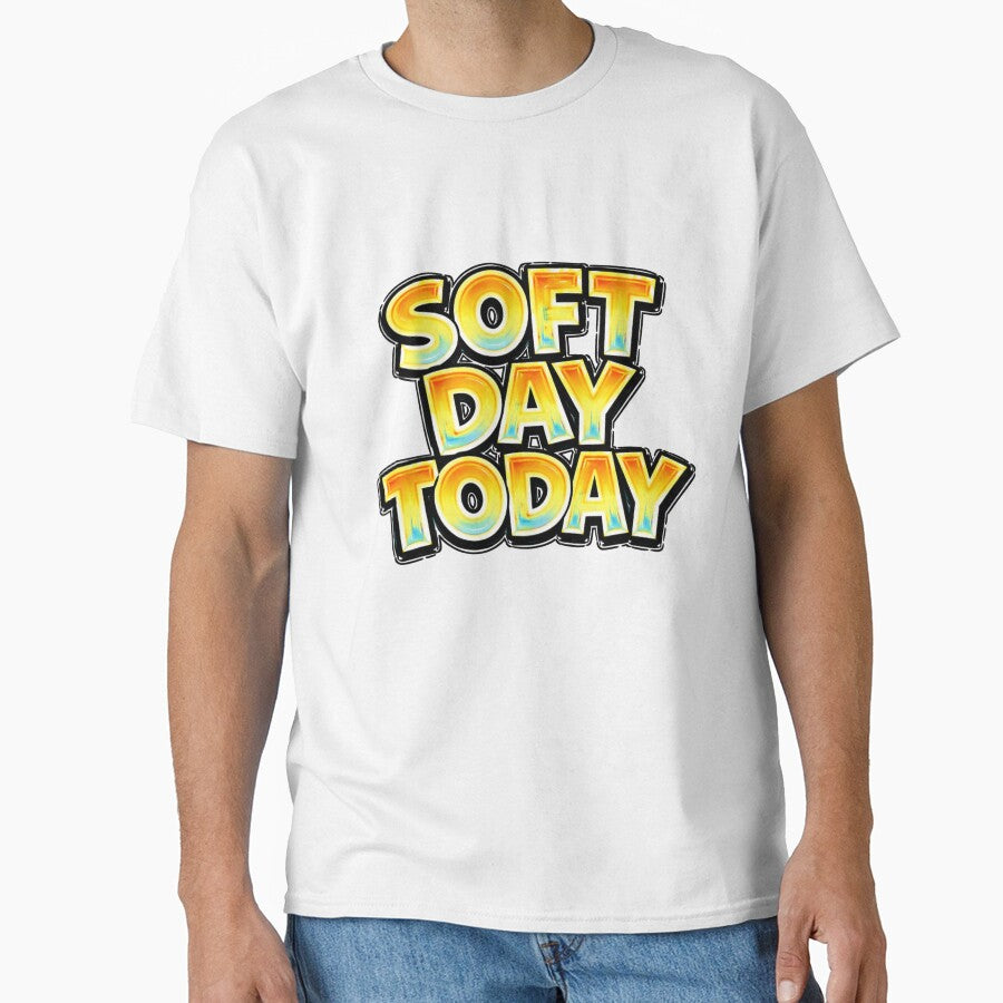 SOFT DAY TODAY – hand drawn childlike typography by Mac Sketches