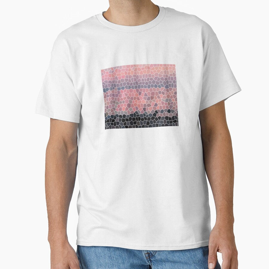 Pink Black Mosaic. Geometric Design. Abstract Design. Modern design. Casual Style. Urban Style. by ElenasCorner