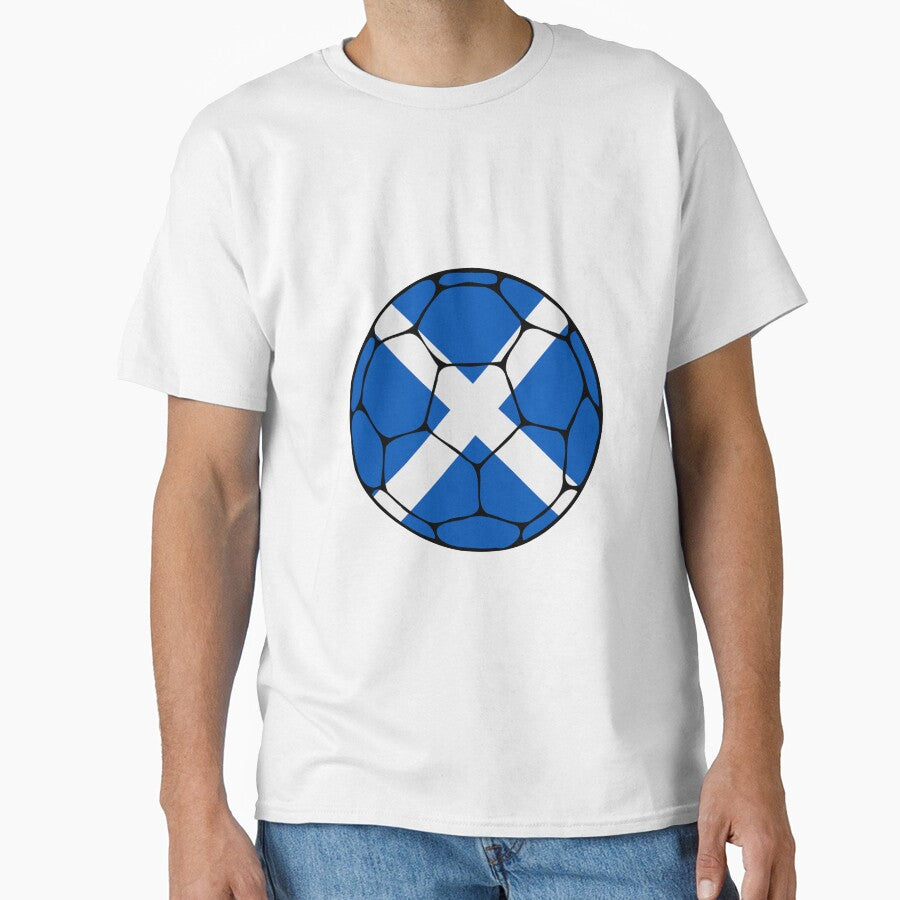 Scotland Flag Soccer Ball by ehgraphics15