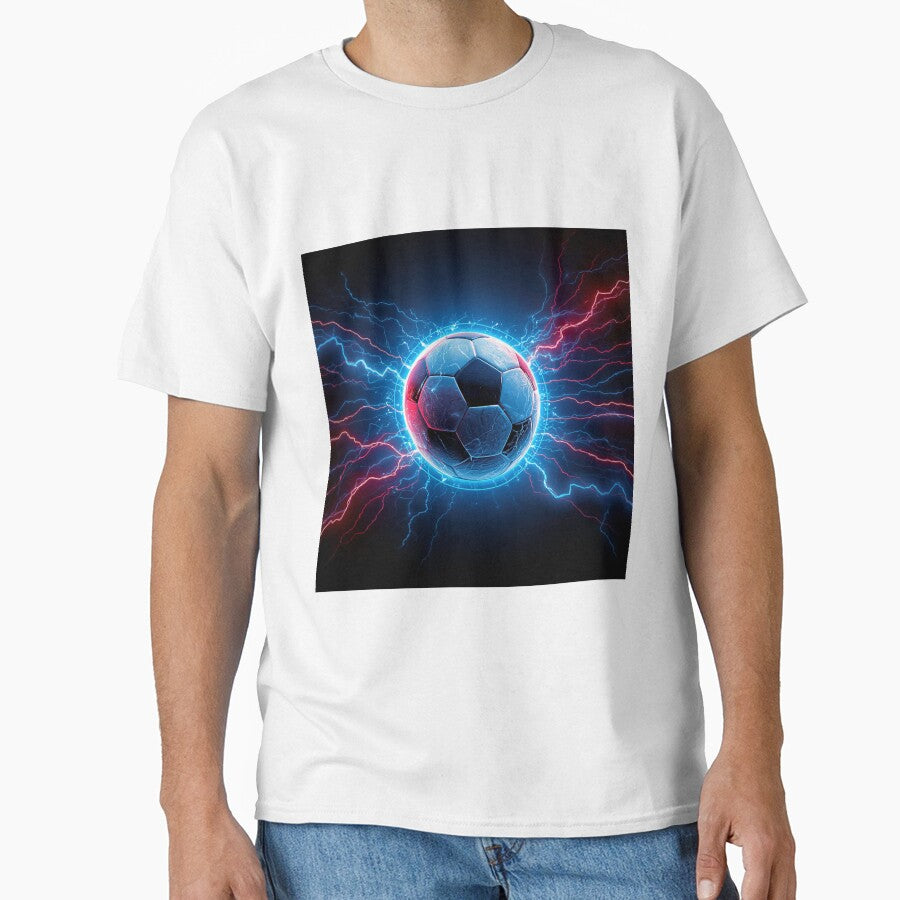 Electric Soccer Energy – Game Day Football Design by Pigmentra