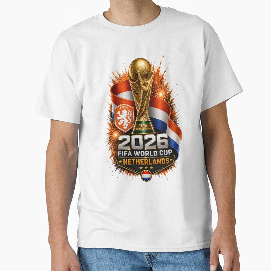Netherlands 2026 Football Fan Artwork by Retro Arabica