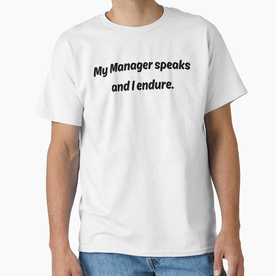 My Manager speaks and I endure | Daily Stoic Life by LexaArtworks