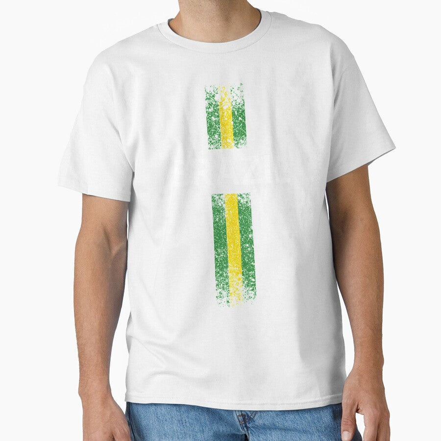 Brazil Retro National Team Soccer by kraftyesstonian