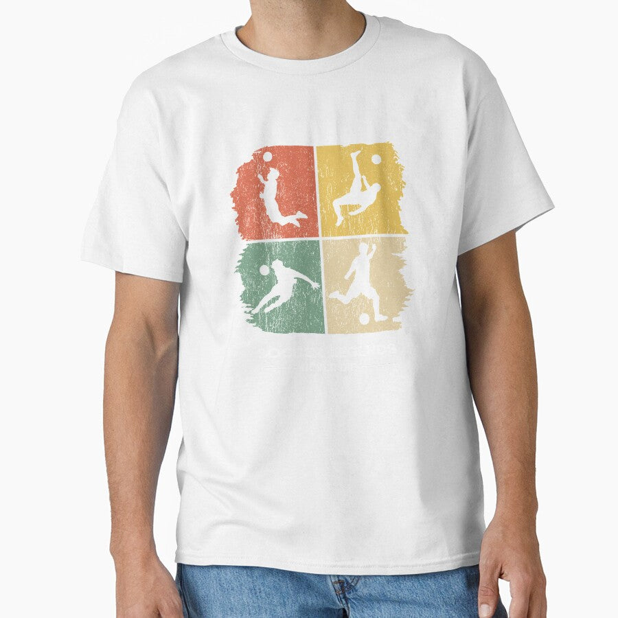 Soccer Legends never die I Retro square by Grimbart
