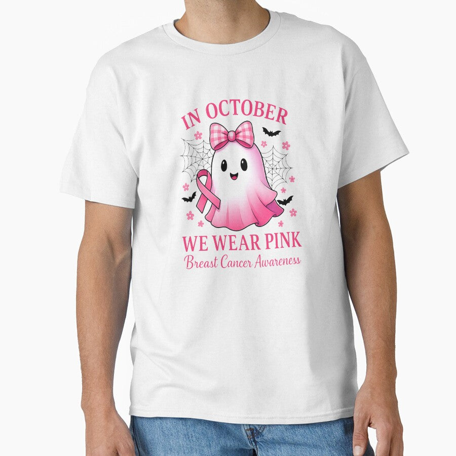 In October We Wear Pink Breast Cancer Awareness by TalalosART
