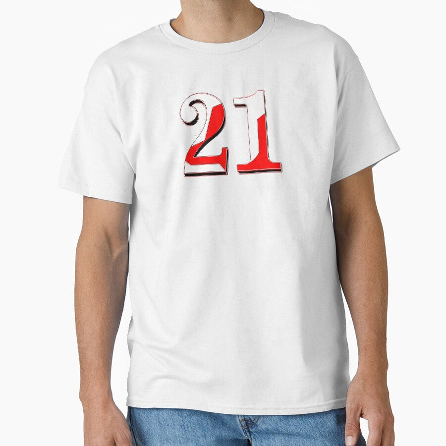 twenty one Bold 21 Soccer Number Design by 4rpixs