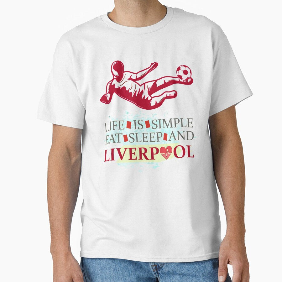 Life Is Simple Eat Sleep Liverpool by smallcatvn