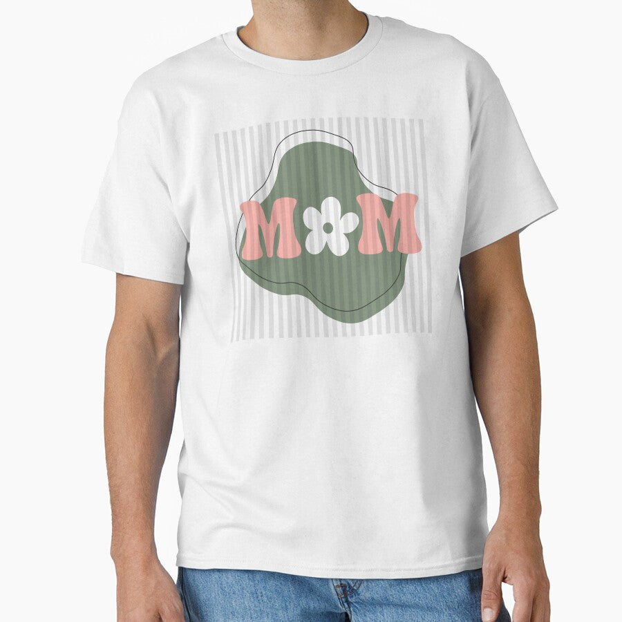 Vintage Mom with flower by VibeyMama