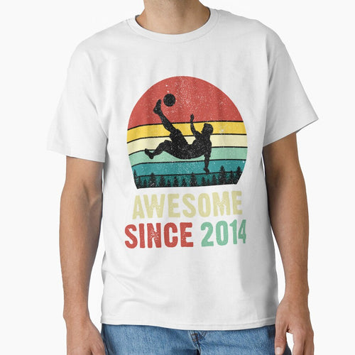 7th Birthday Soccer Lovers Awesome Since 2014 by TheWildStyle
