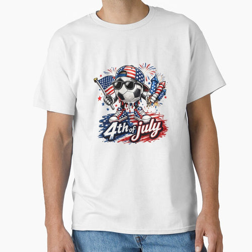 4th of July Soccer Drip 250 Years Anniversary by QuiteOrbit