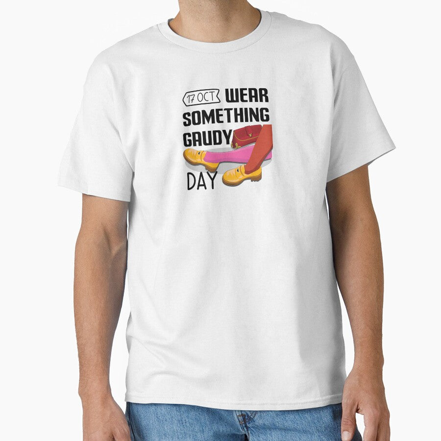17 October Wear Something Gaudy Day - Wacky Holidays by ChemicalXShop