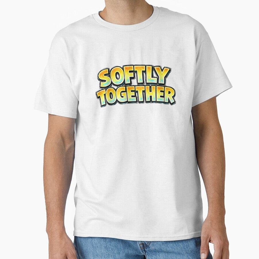 SOFTLY TOGETHER – hand drawn childlike typography by Mac Sketches