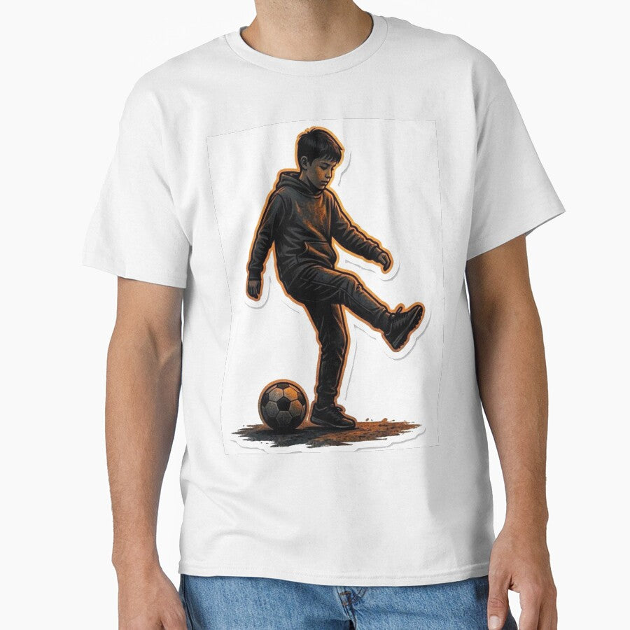 Street Football Sunset Silhouette Sticker by ckartes100
