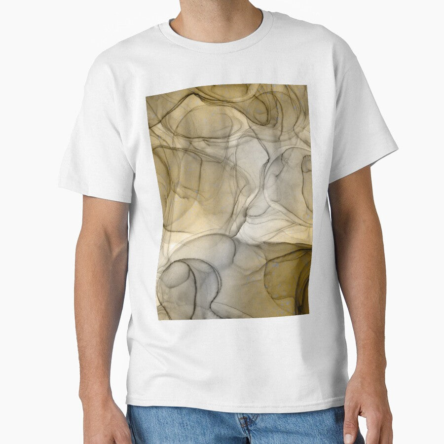 Abstract liquid art alcohol ink, liquid marble art design, abstract marble art, liquid art, beige brown watercolor by ZeinabTaha