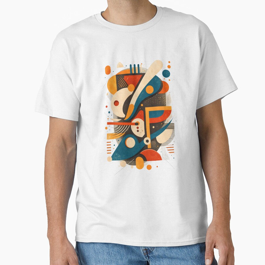 Abstract Geometric Bauhaus Style Art Design by CULTWEAR SOCIETY
