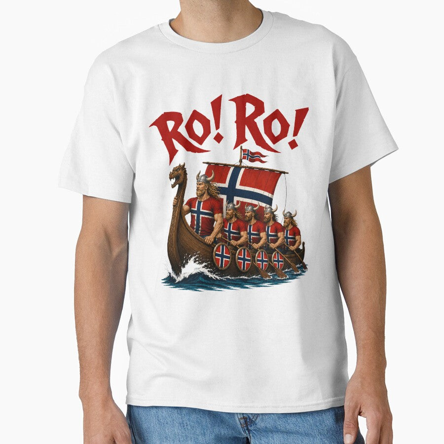 Ro Ro Norway Viking Ship Soccer Norwegian Fan by elongatedjazz