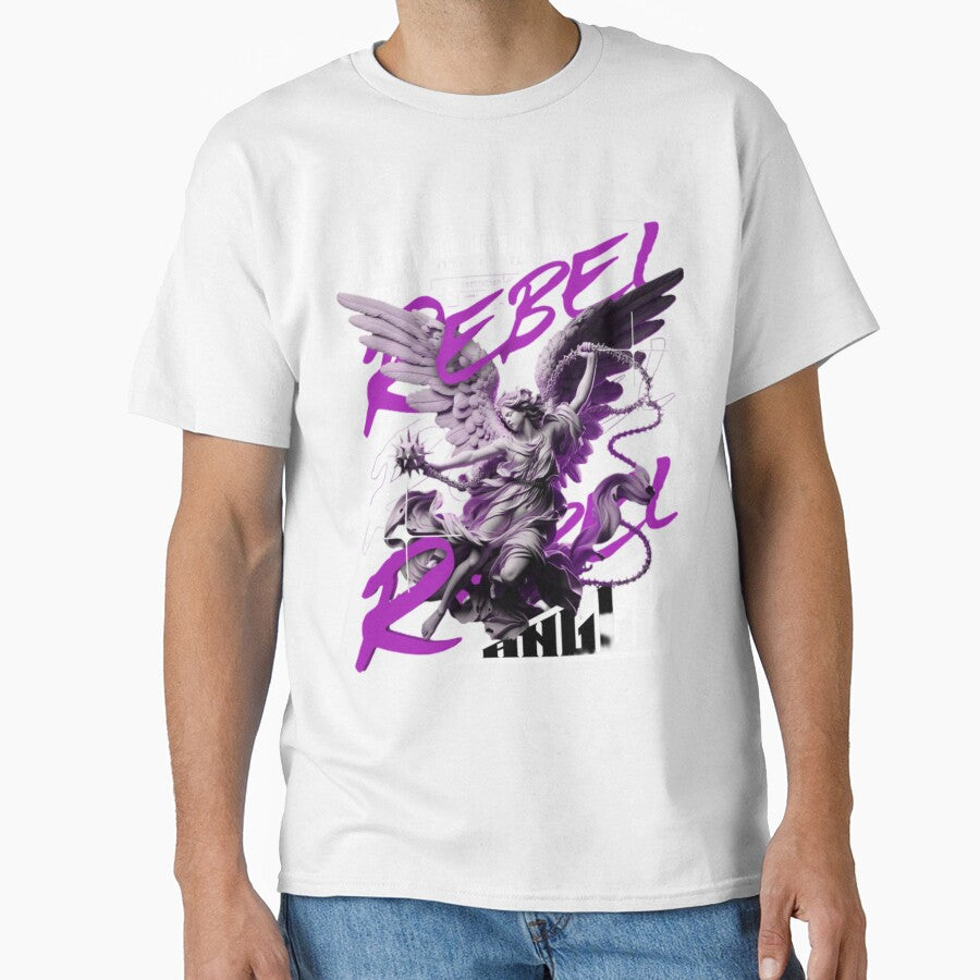 REBEL | Angel | Graphic Sweatshirt by Fuziese
