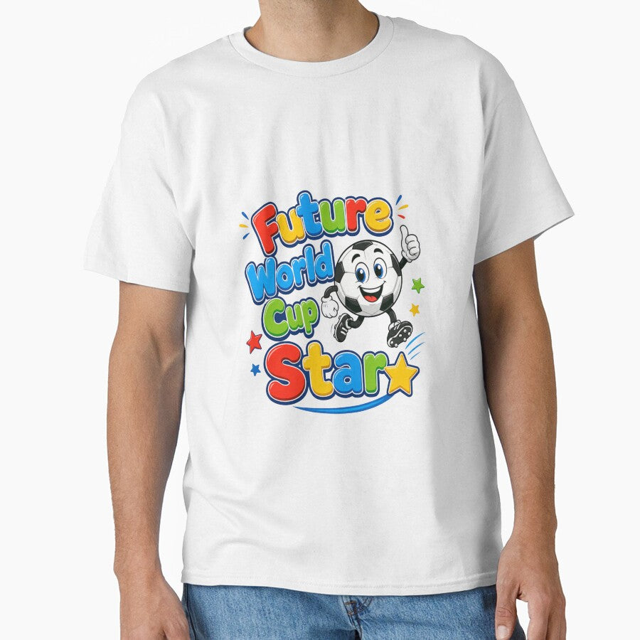 Future World Cup Star Cute Soccer Kids Design by ArthUpscale