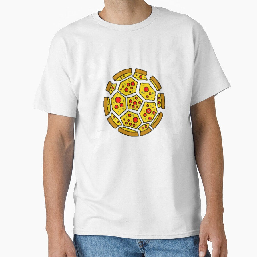 Football Meeting Point Soccer Ball Pizza Italian English by chowlet