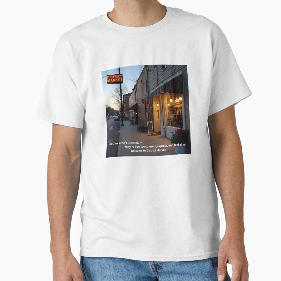 Minimal Graphic T-Shirt Design | Modern Streetwear & Timeless Fashion Style by districtmarket