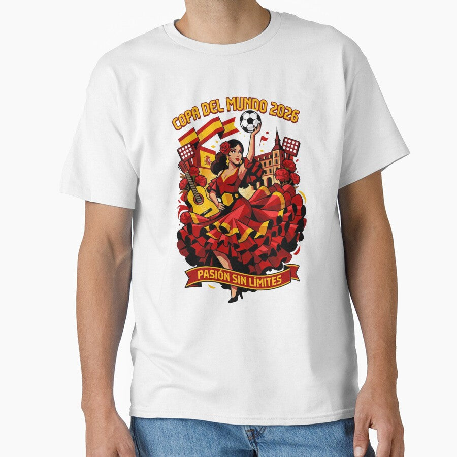 Spanish Flamenco Football Fan by Retro Arabica