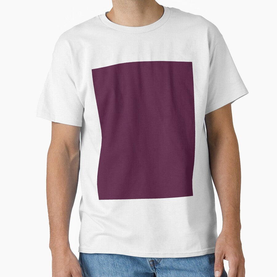 Plain Solid Color Chic Violet Dark Purple Strong Purple Fuchsia by mimihuang creations