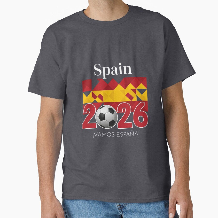 Spain Soccer Shirt 2026 | Spain Fan Tee | Football Supporter Shirt | Spain Team Outfit by bigfamilytee