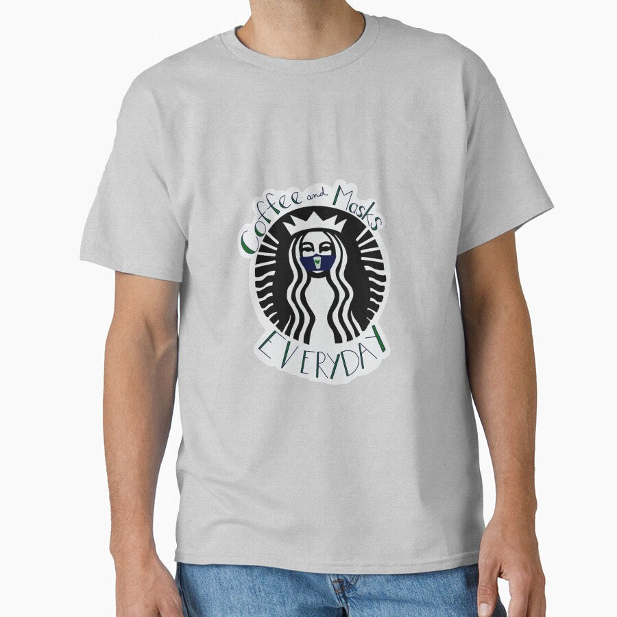 Coffee and Masks Every Day by caringarage