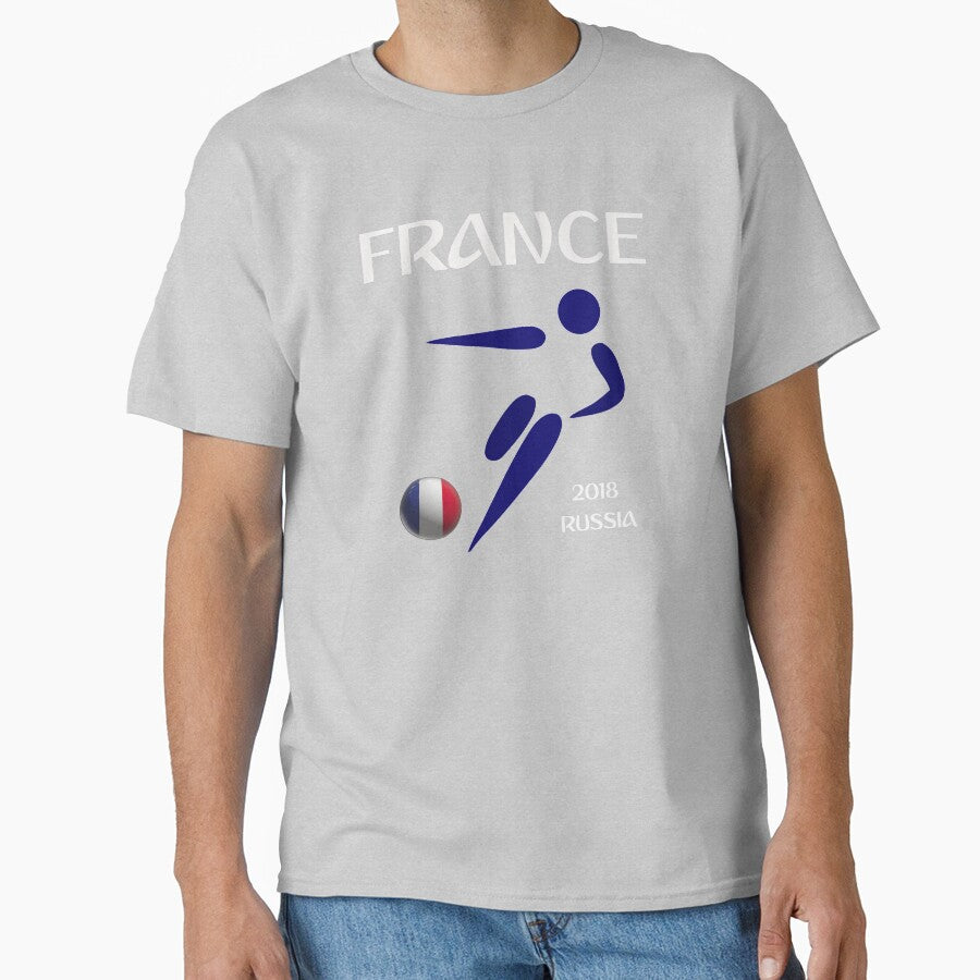 France 2018 Russia Soccer Design by CrookedCreek