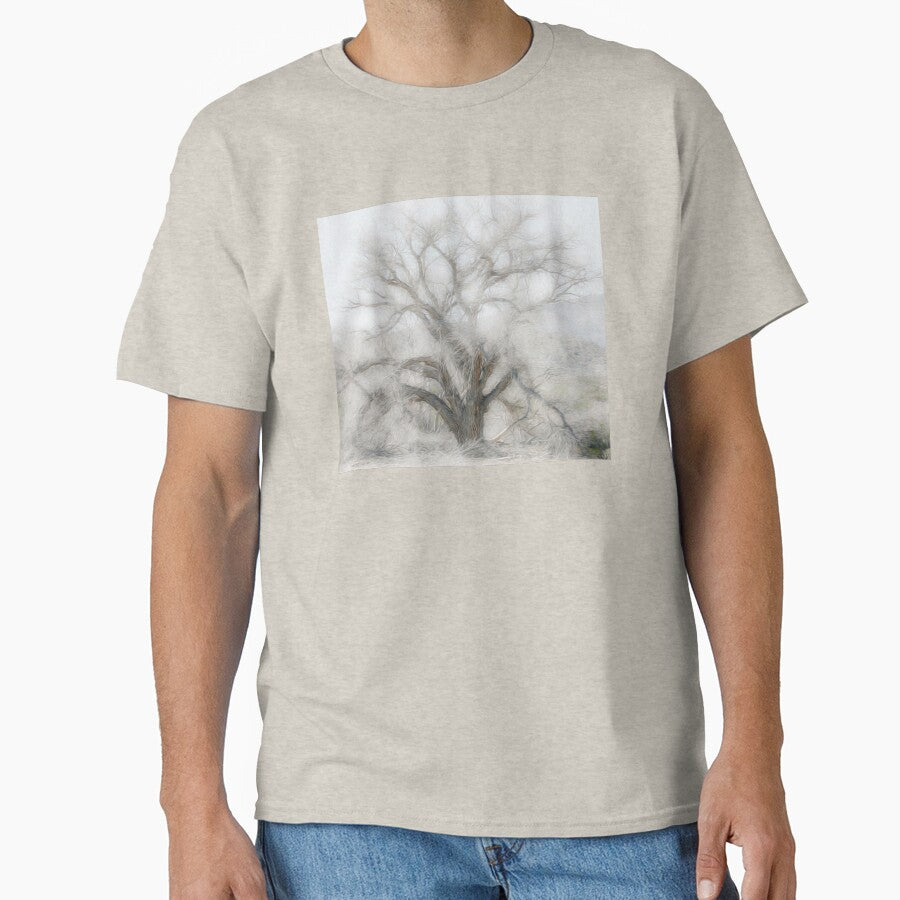 Desert Tree In Soft Oils by CarolM