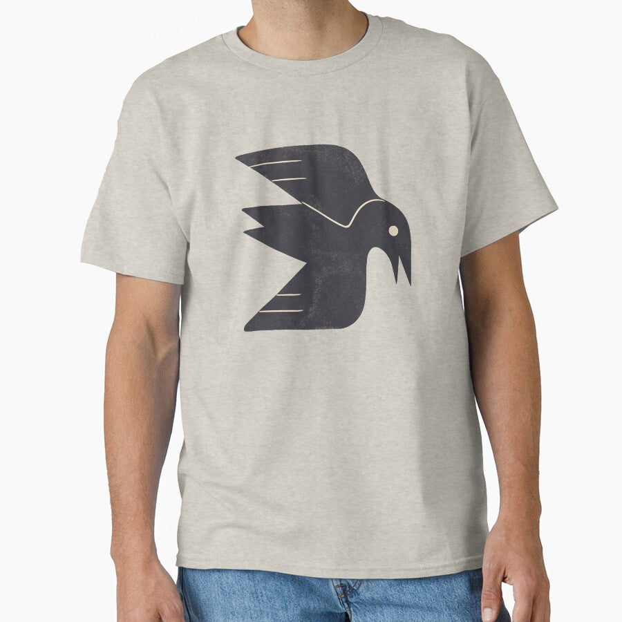 Minimal Blackbird No. 3 by Renea L Thull