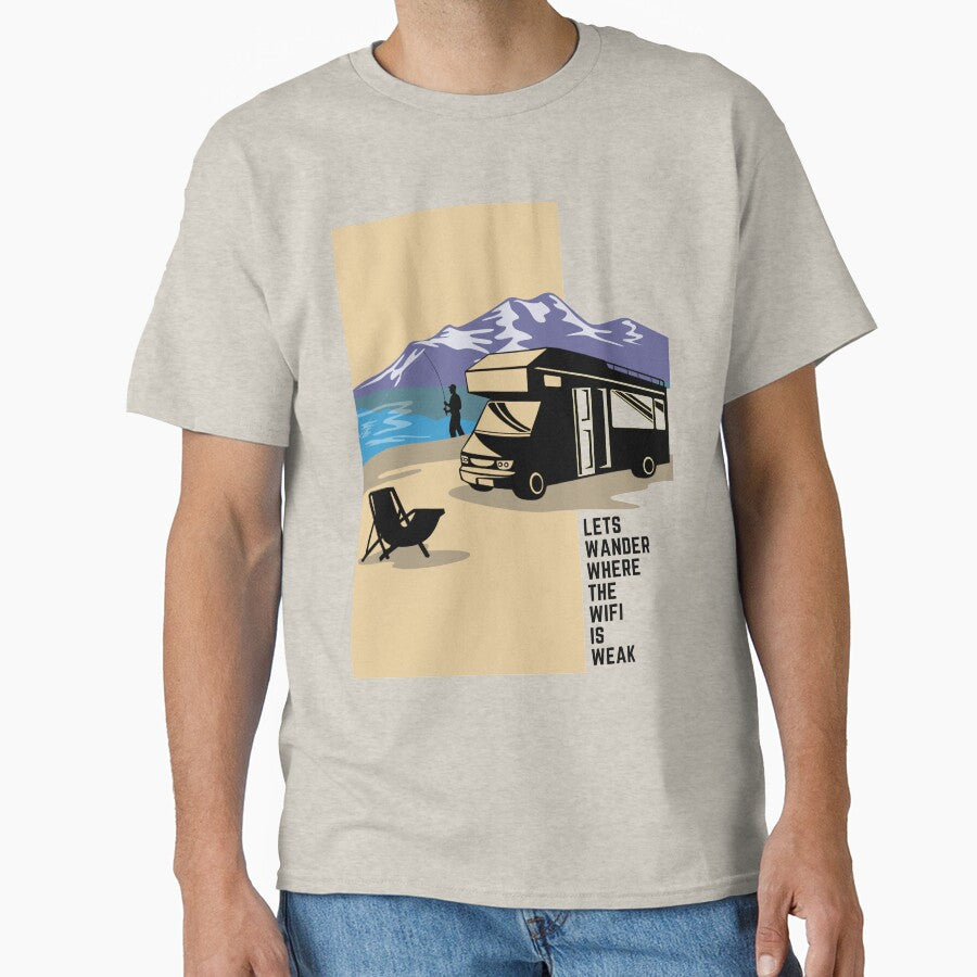 Camping on Wheels - T-shirts, Hoodies and Sweatshirts by TripsandPrints
