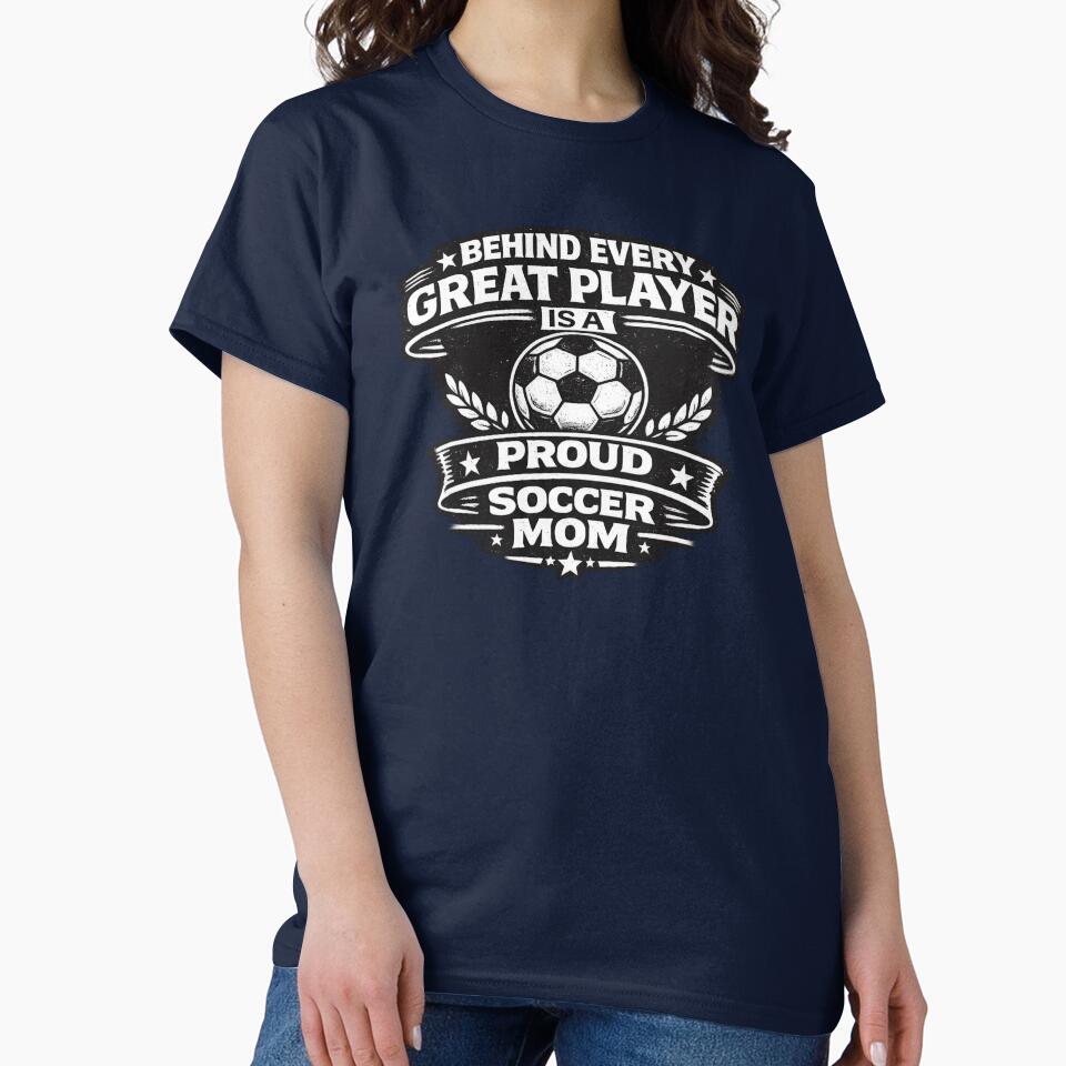 Behind Every Great Player Soccer Mom by Elisabeth Lucas