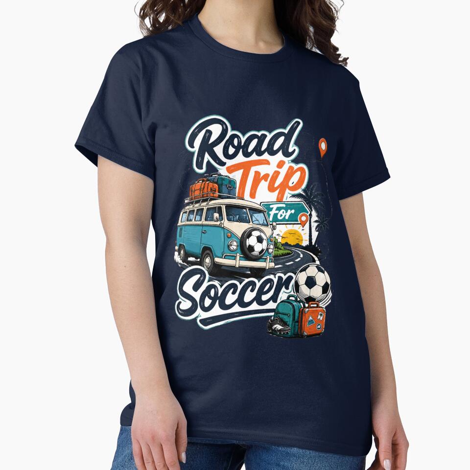 Road Trip For Soccer Travel Fan Design by Stickers  Designer