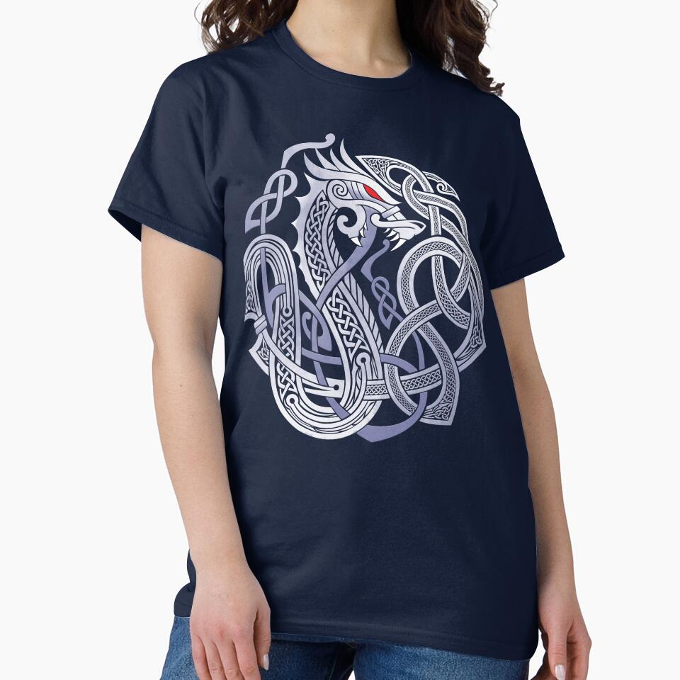 Celtic Dragon T-Shirt by Johan Proud Blade