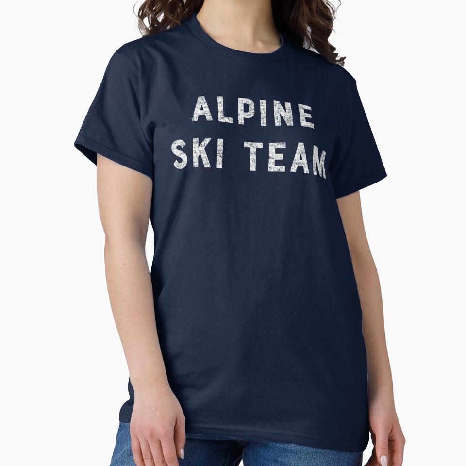 Vintage-looking Alpine Ski Team by Design Sparkes