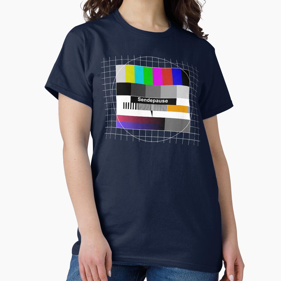 Broadcast break - original test image from the 80s & 90s by Alpha Stag